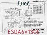 Диод  ESDA6V1SC6  фотография 3.