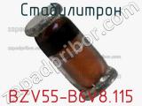 Стабилитрон  BZV55-B6V8.115  фотография 3.