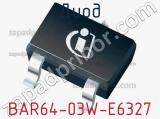 Диод BAR64-03W-E6327 фотография 2.
