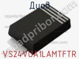 Диод VS24VUA1LAMTFTR фотография 2.