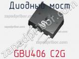 Диодный мост GBU406 C2G фотография 3.