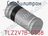 Стабилитрон  TLZ2V7B-GS08  фотография 2.