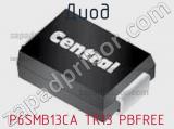 Диод  P6SMB13CA TR13 PBFREE  фотография 2.