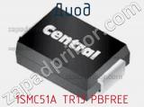 Диод  1SMC51A TR13 PBFREE  фотография 2.