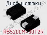 Диод Шоттки  RB520CM-30T2R  фотография 2.