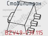 Стабилитрон BZV49-C39,115 фотография 2.