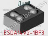 Диод  ESDA14V2-1BF3  фотография 2.