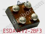 Диод  ESDA14V2-2BF3  фотография 2.