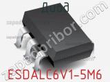 Диод  ESDALC6V1-5M6  фотография 2.