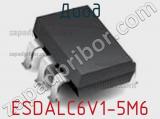 Диод  ESDALC6V1-5M6  фотография 3.
