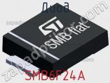Диод  SMB6F24A  фотография 2.