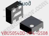 Диод VBUS054DD-HF4-GS08 фотография 2.