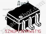 Диод SZNUP2301MW6T1G фотография 2.