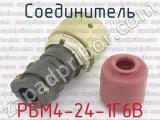 РБМ4-24-1Г6В фотография 2 соединителя. 