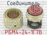 РБМ4-24-1Г7В фотография 3 соединителя. 