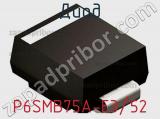 Диод  P6SMB75A-E3/52  фотография 2.