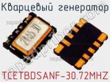 Кварцевый генератор TCETBDSANF-30.72MHZ фотография 2.