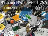 Фильтр MWO-BP660-25.5 