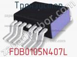 Транзистор FDB0105N407L 