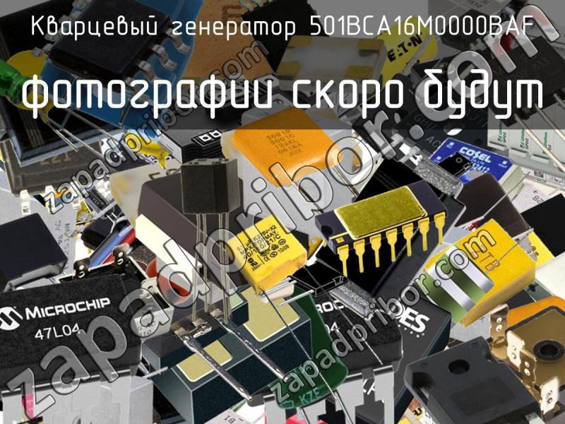 Кварцевый генератор 501BCA16M0000BAF фотография.
