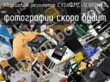 Кварцевый резонатор CYS6Q31C-12.000MHZ 