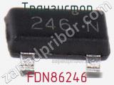 Транзистор FDN86246 фотография 2.