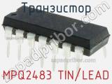 Транзистор MPQ2483 TIN/LEAD 
