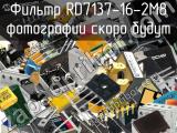 Фильтр RD7137-16-2M8