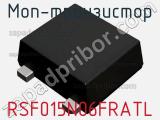МОП-транзистор RSF015N06FRATL фотография 2.