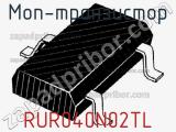 МОП-транзистор RUR040N02TL фотография 2.