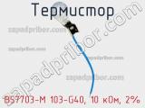 Термистор B57703-M 103-G40, 10 кОм, 2% фотография 2.