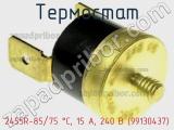 Термостат 2455R-85/75 °C, 15 A, 240 В (99130437) фотография 2.