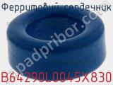 Ферритовий сердечник B64290L0045X830 фотография 2.