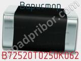 Варистор B72520T0250K062 фотография 2.