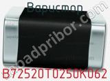 Варистор B72520T0250K062 фотография 3.