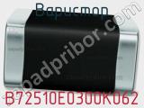 Варистор B72510E0300K062 фотография 3.