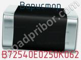 Варистор B72540E0250K062 фотография 3.