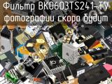 Фильтр BK0603TS241-TV 