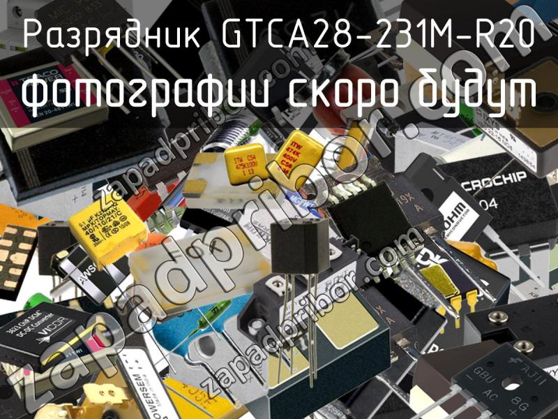 Разрядник GTCA28-231M-R20 фотография.