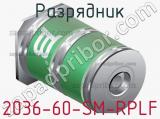 Разрядник 2036-60-SM-RPLF фотография 2.