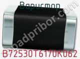 Варистор B72530T6170K062 фотография 2.