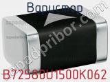 Варистор B72580U1500K062 фотография 3.
