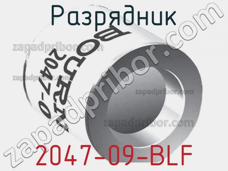 Разрядник 2047-09-BLF фотография.