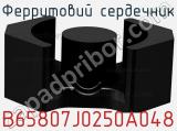 Ферритовий сердечник B65807J0250A048 