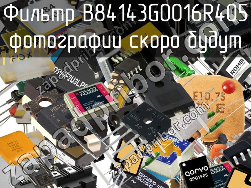 Фильтр B84143G0016R405 фотография.