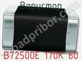 Варистор B72500E 170K 60 фотография 2.