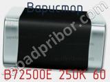 Варистор B72500E 250K 60 фотография 3.