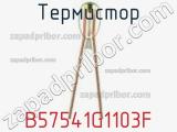 Термистор B57541G1103F фотография 2.