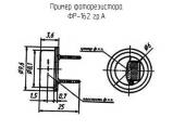 ФР-162 гр.А схема, чертеж фоторезистора.