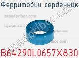 Ферритовий сердечник B64290L0657X830 фотография 2.
